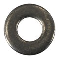 Midwest Fastener Flat Washer, Fits Bolt Size M3 , 18-8 Stainless Steel 50 PK 69581